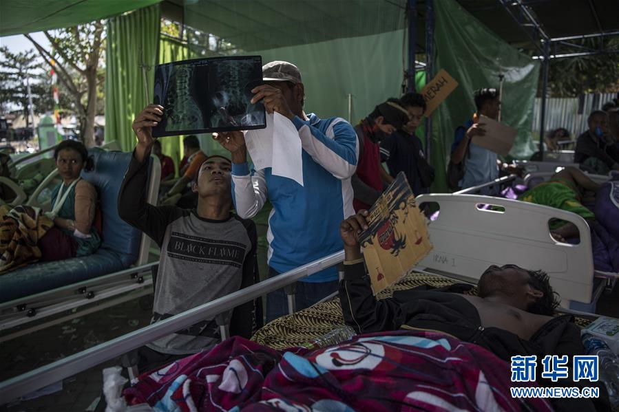 （国际）（17）印尼龙目岛地震死亡人数升至131人