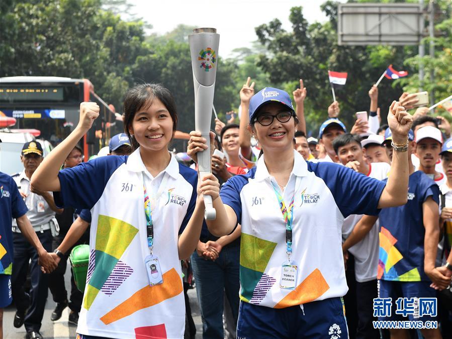 （亚运会）（3）亚运会火炬传递在雅加达举行