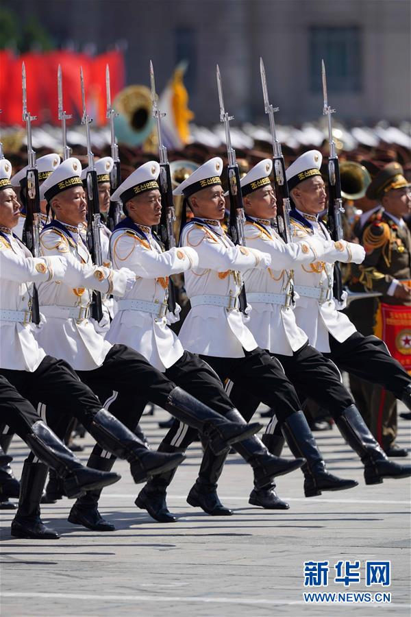（国际）（11）朝鲜举行阅兵集会庆祝建国70周年