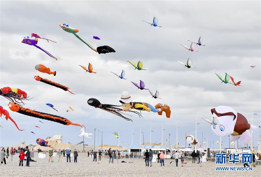 （國際）（1）法國舉行迪耶普風箏節