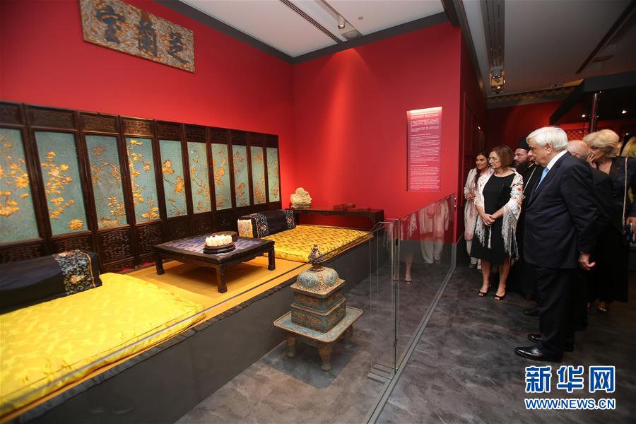（国际）（3）中国故宫文物展在希腊举行