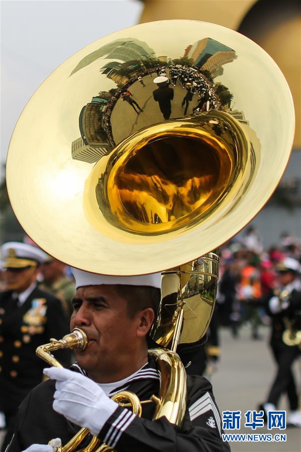（国际）（6）墨西哥举行阅兵庆祝独立日