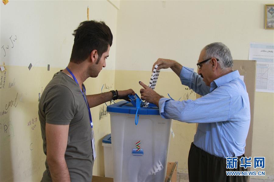 （国际）（1）伊拉克库区议会选举开始正式投票