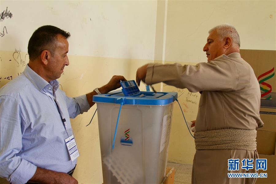 （国际）（3）伊拉克库区议会选举开始正式投票