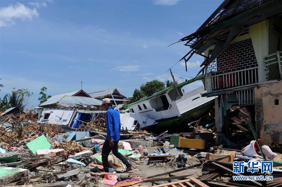 （国际）（2）印尼地震海啸灾区掠影