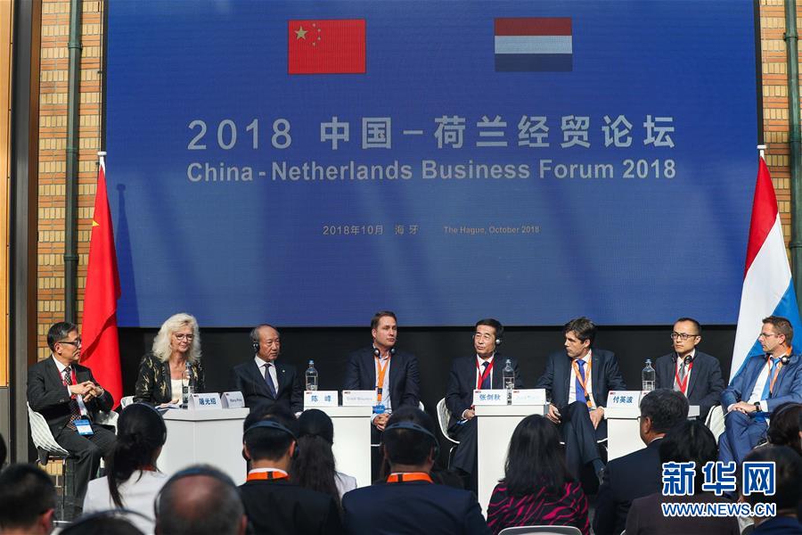 （XHDW）（1）2018中国－荷兰经贸论坛在荷兰海牙举行