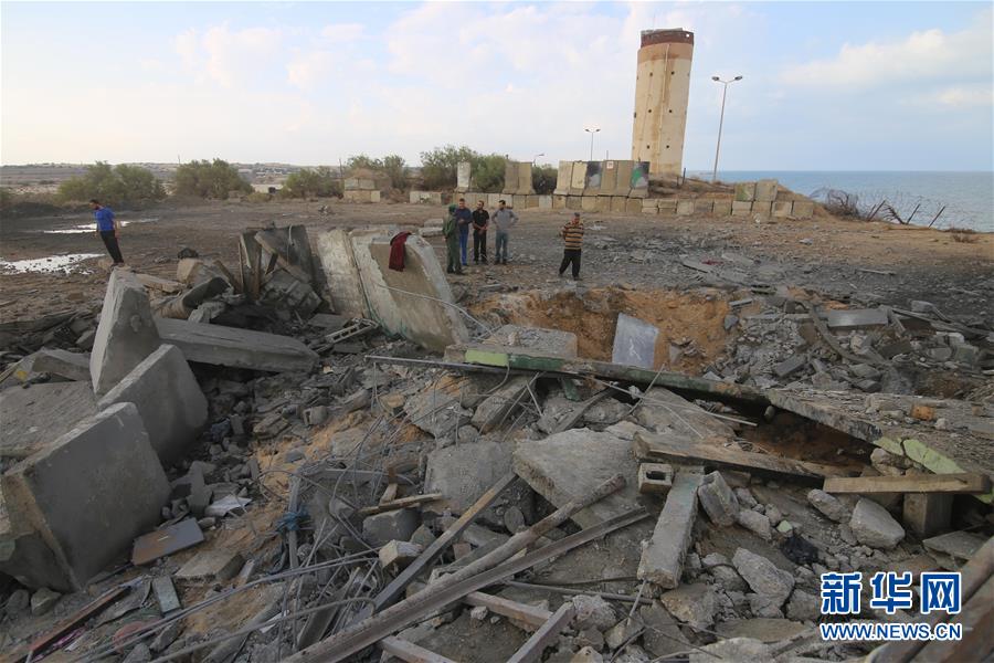 （国际）（1）以色列轰炸加沙地带多个军事目标致4人伤亡