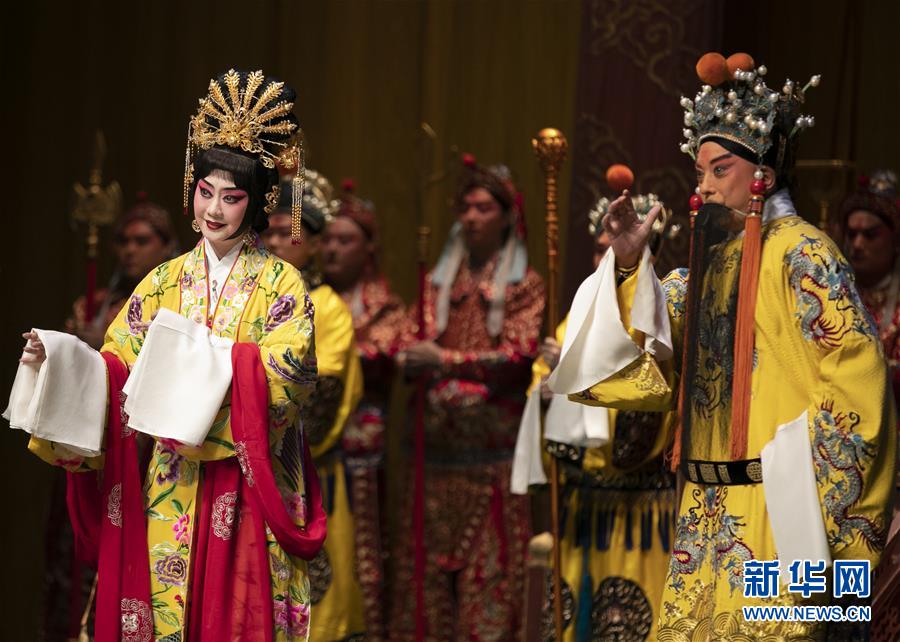 （国际）（1）中国国家京剧院英国上演《太真外传》