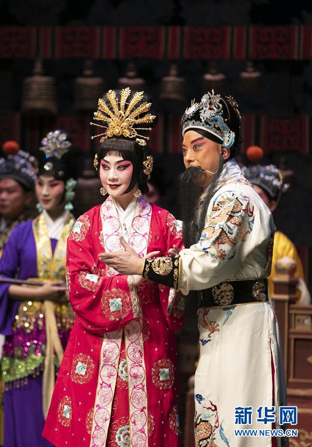 （国际）（6）中国国家京剧院英国上演《太真外传》