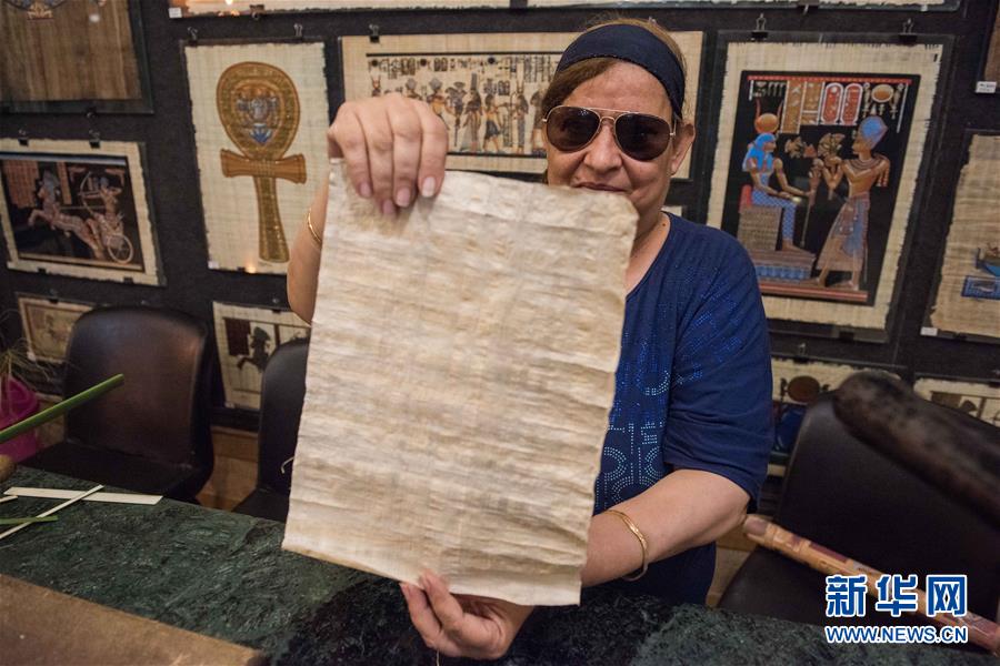 （国际&middot;图文互动）（6）通讯：尼罗河的礼物&mdash;&mdash;莎草画