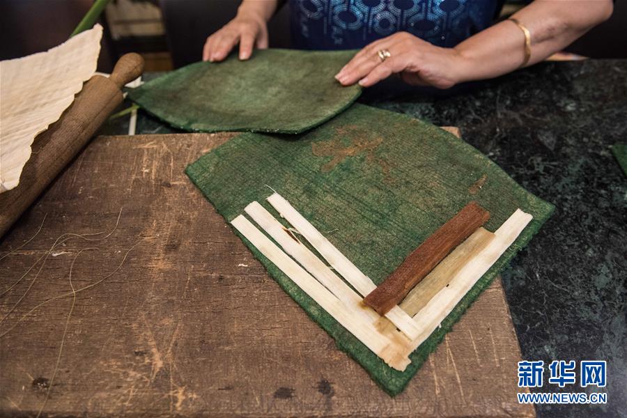 （国际&middot;图文互动）（7）通讯：尼罗河的礼物&mdash;&mdash;莎草画