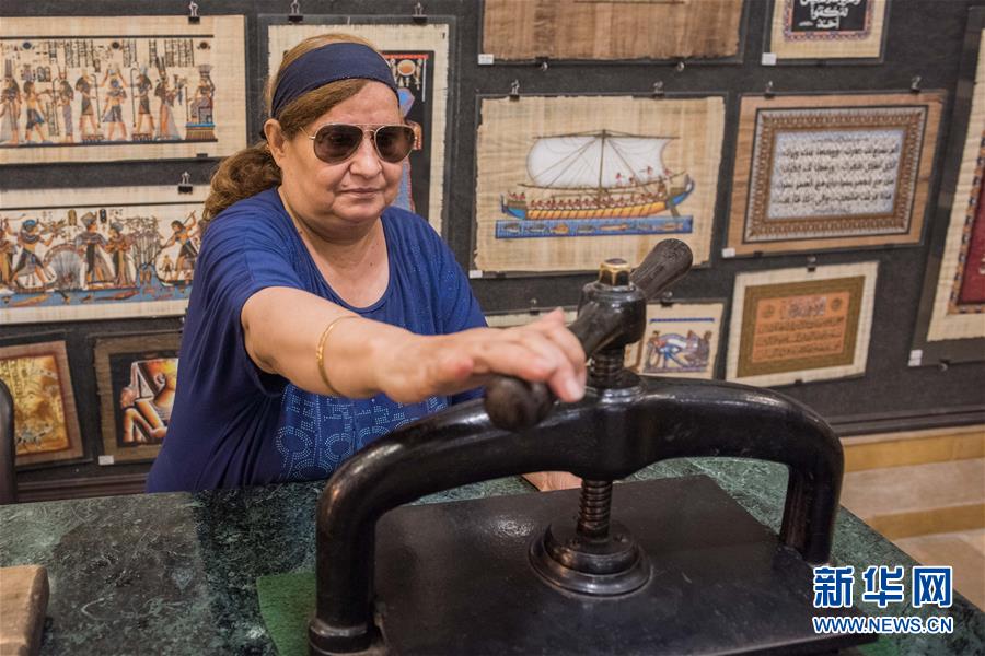 （国际&middot;图文互动）（5）通讯：尼罗河的礼物&mdash;&mdash;莎草画