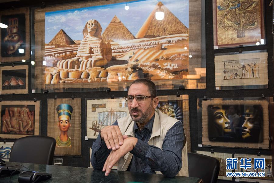 （国际&middot;图文互动）（4）通讯：尼罗河的礼物&mdash;&mdash;莎草画