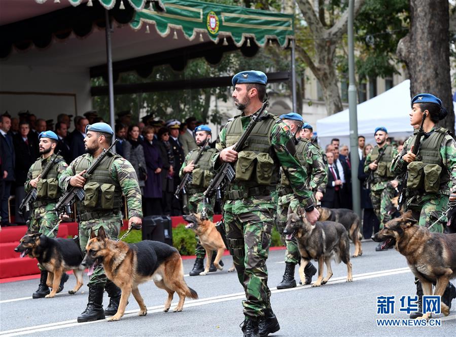 （国际）（3）葡萄牙举行盛大阅兵式纪念一战结束100周年