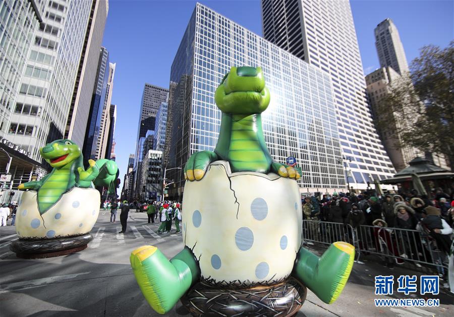 （国际）（9）纽约举行2018感恩节大游行