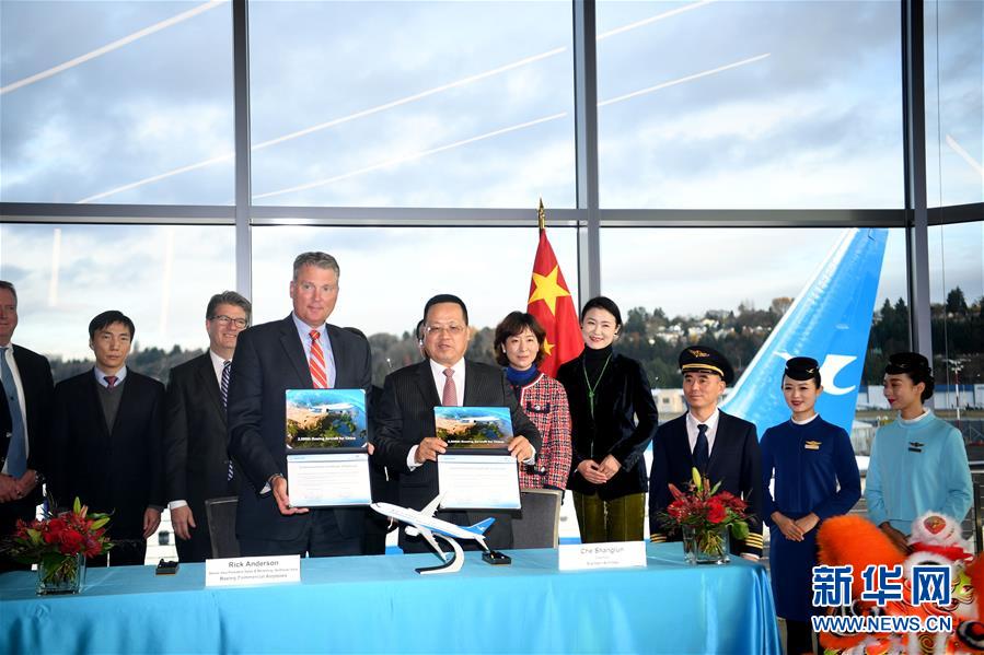 （国际）（2）波音公司向中国交付第2000架飞机