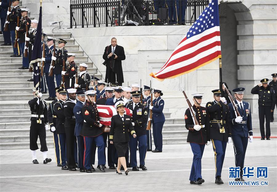 （國際）（1）美國為前總統老布希舉行國葬