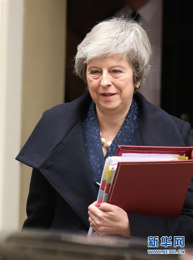 (国际)(1)英国首相特雷莎·梅面临党内不信任投票