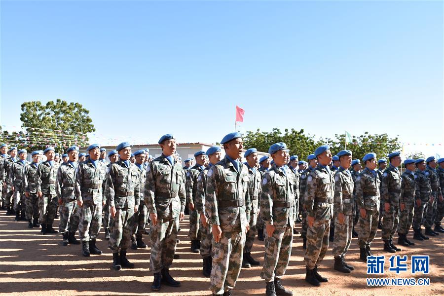 （国际）中国赴苏丹达尔富尔维和部队完成第14次轮换交接
