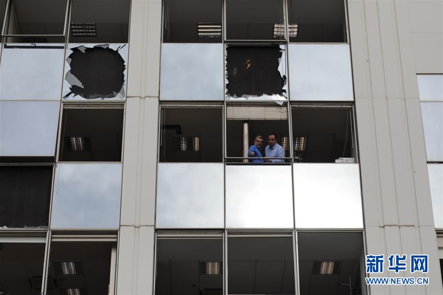 （国际）（1）希腊一私营媒体大楼遭炸弹袭击