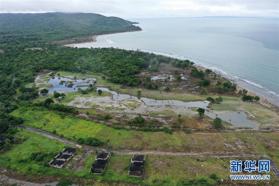 （国际）（4）航拍印尼巽他海峡海啸灾区