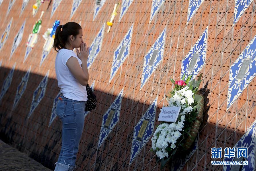 （XHDW）（2）泰国民众在印度洋海啸14周年之际悼念遇难者