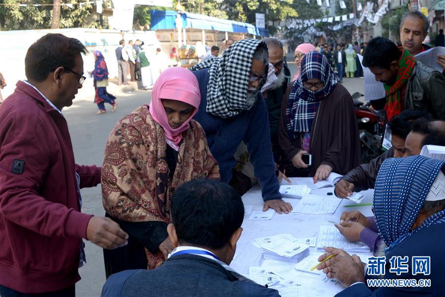 （国际）（1）孟加拉国国民议会选举开始投票