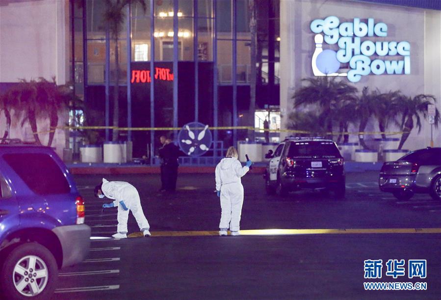 （国际）（3）美国加州一保龄球馆发生枪击事件