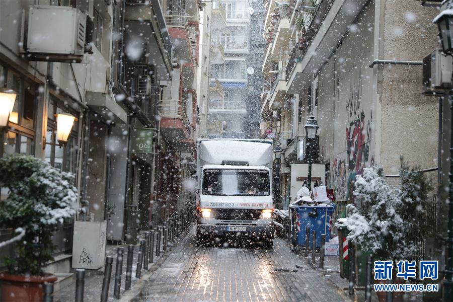 （国际）（2）希腊遭遇寒流　恶劣天气造成3人死亡