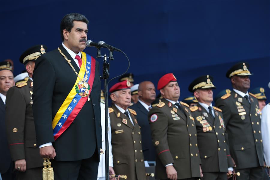 （国际）（10）马杜罗宣誓连任委内瑞拉总统