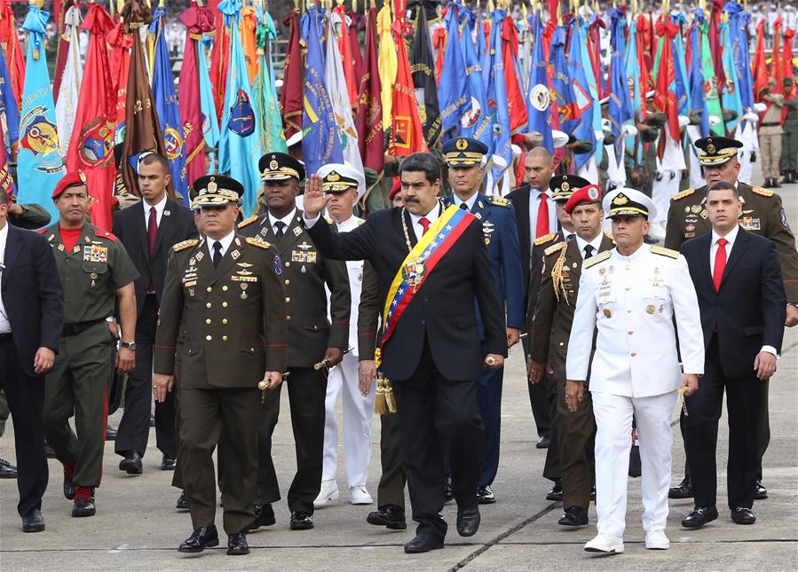 （国际）（12）马杜罗宣誓连任委内瑞拉总统