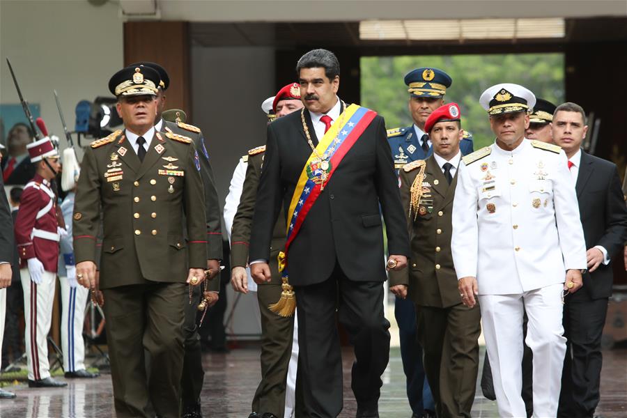 （国际）（15）马杜罗宣誓连任委内瑞拉总统