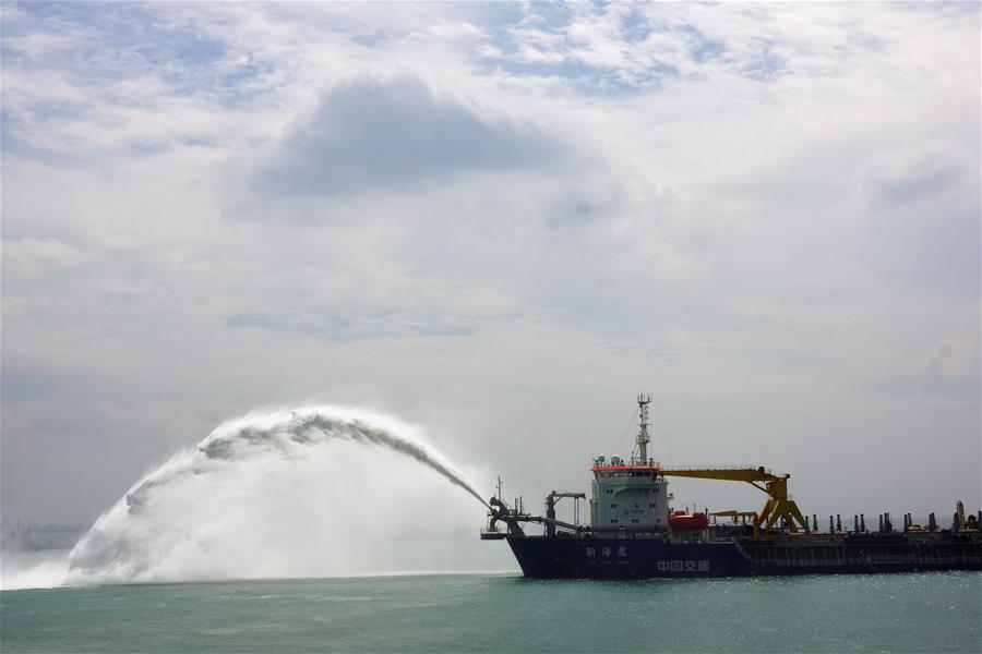 （國際）（6）中斯共同開發的科倫坡港口城項目填海造地工程完工