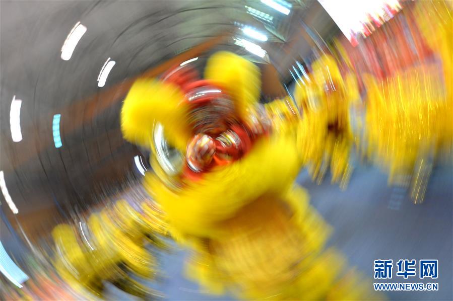 （国际）（4）马来西亚沙巴州举行龙麒狮大团拜