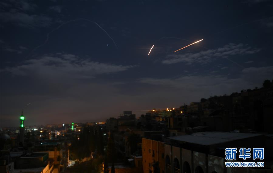 （国际）（4）叙利亚军方说以色列对叙发动导弹袭击
