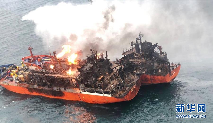 （国际）（3）刻赤海峡货轮起火事故失踪人员无生还希望