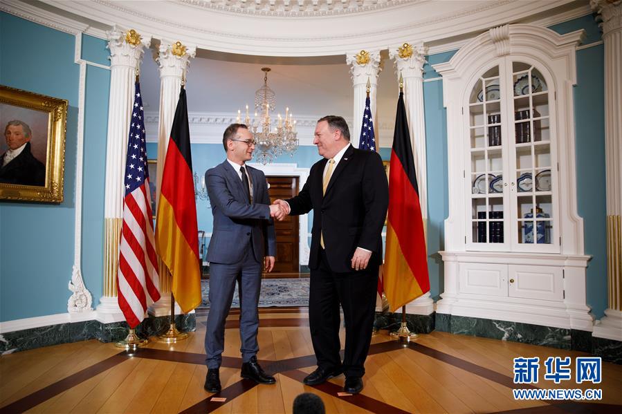 （XHDW）（2）美国国务卿蓬佩奥会见德国外长马斯
