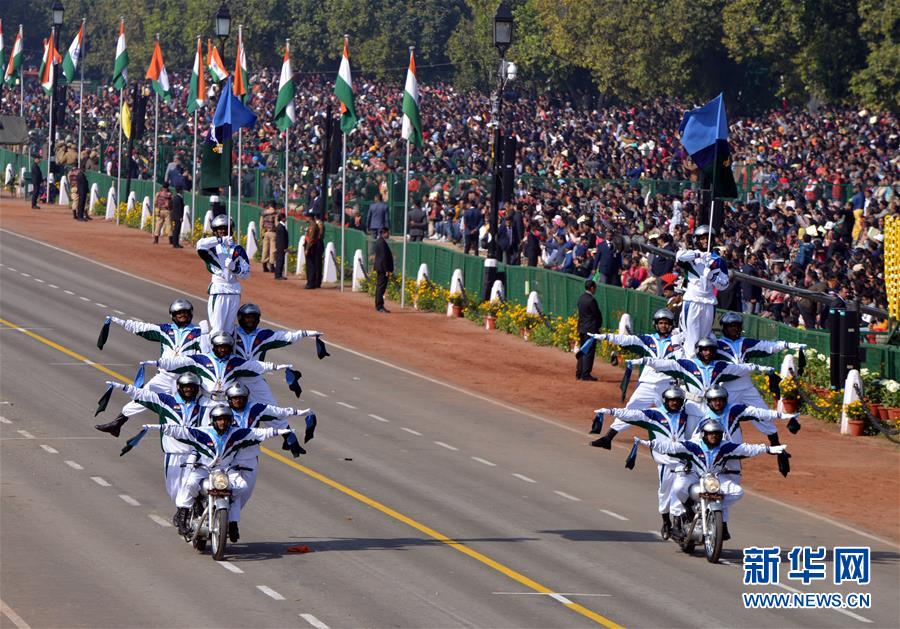 （国际）（1）印度举行阅兵式庆祝第70个共和国日