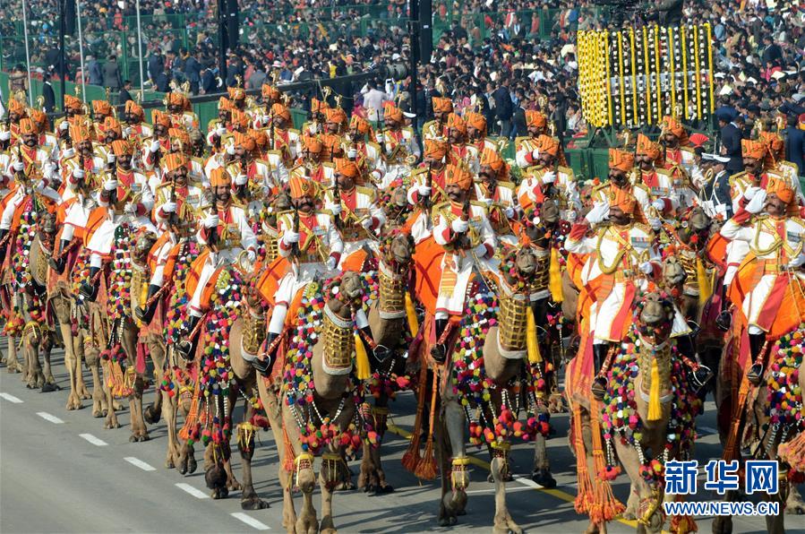 （国际）（5）印度举行阅兵式庆祝第70个共和国日