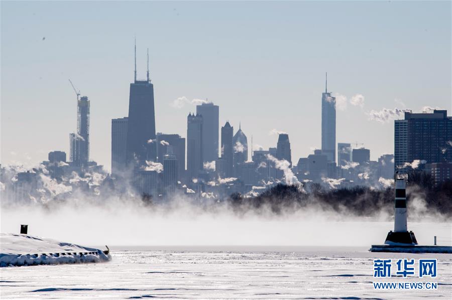 （国际）（4）美国芝加哥迎来25年来最低气温