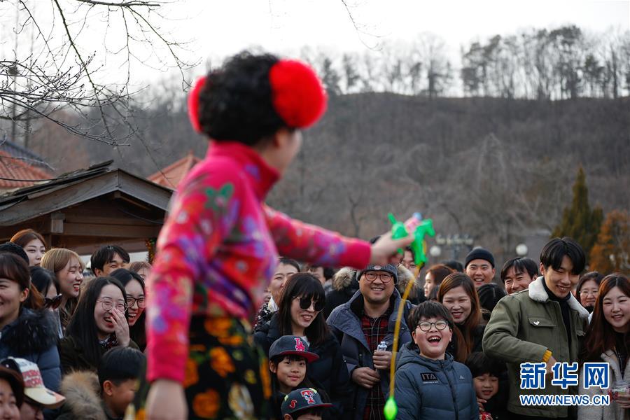 （国际）（5）来民俗村感受韩国年俗