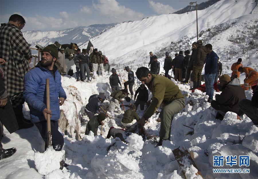 （国际）（4）印控克什米尔地区发生雪崩至少11人死亡