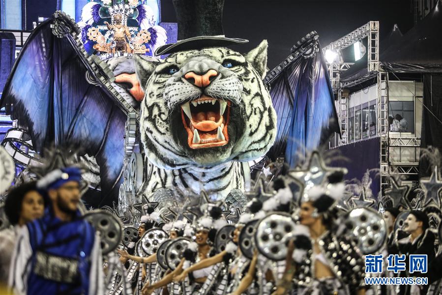 （国际）（8）巴西圣保罗狂欢节正式开幕
