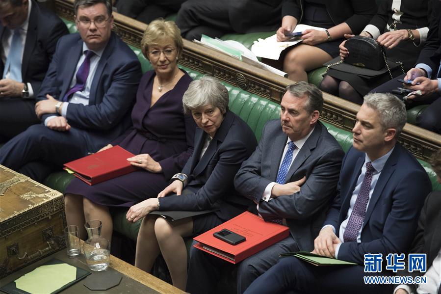 （国际）（4）英国议会投票反对&ldquo;无协议脱欧&rdquo;
