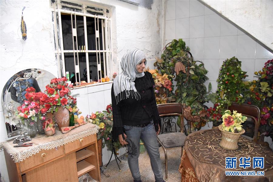 （国际·图文互动）（9）通讯：叙利亚危机爆发8周年：废墟中“疗伤”的东古塔