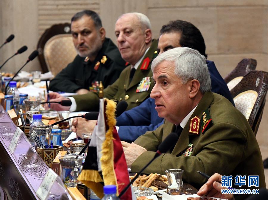 （國際）（1）敘利亞、伊朗、伊拉克三國軍方官員舉行會晤