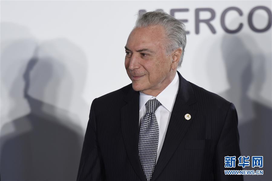 （國際）（4）巴西前總統特梅爾因涉嫌貪腐被捕