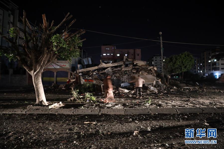 （国际）（1）以色列对加沙地带实施报复性空袭