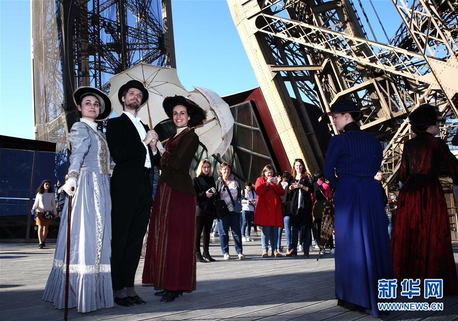 （国际）（5）巴黎埃菲尔铁塔迎来130岁生日