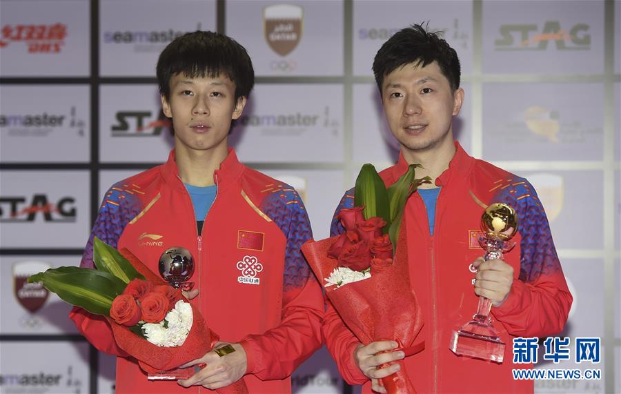 （体育）（2）乒乓球&mdash;&mdash;卡塔尔公开赛：马龙男单夺冠